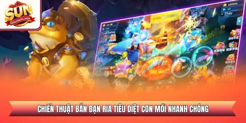 Chiến thuật bắn đạn ria tiêu diệt con mồi nhanh chóng